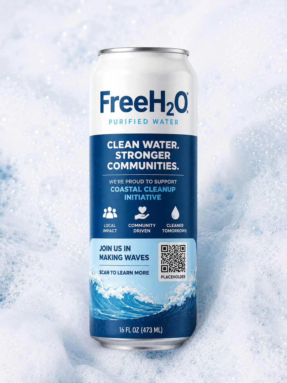 Community Campaigns sample can front