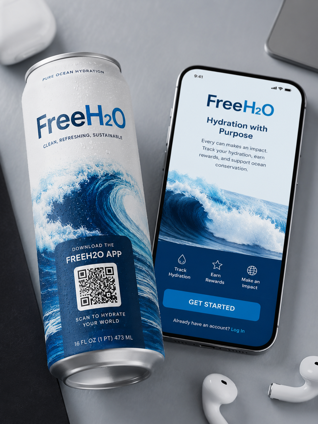 Drive App Downloads QR landing page preview