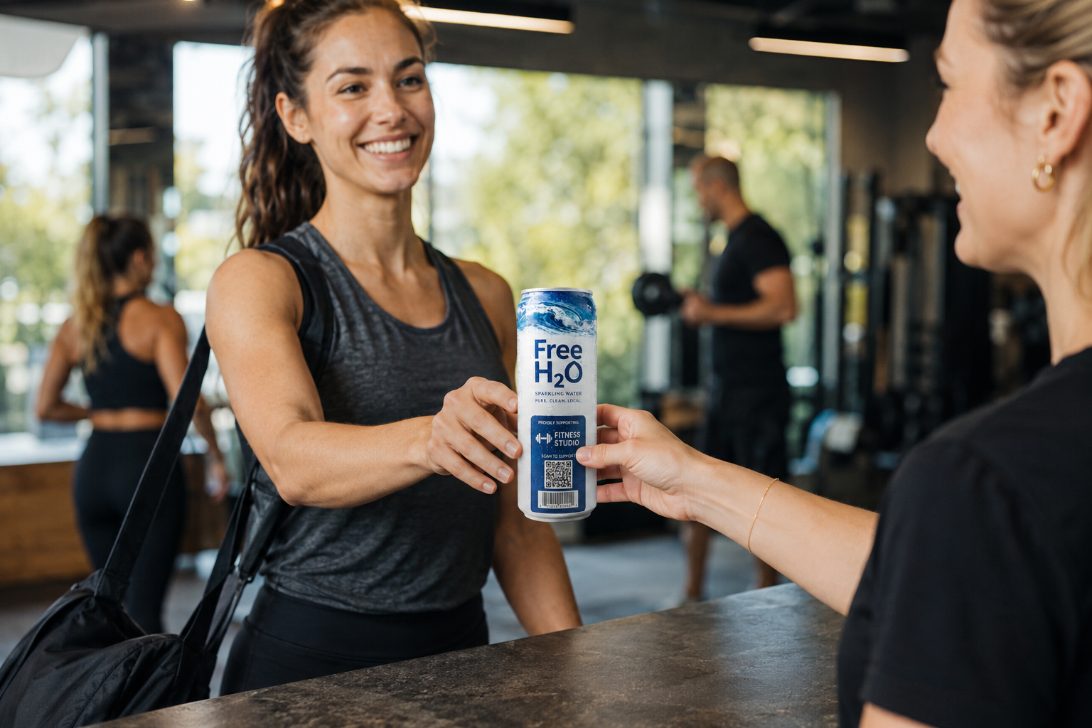 Fitness Studios campaign distribution scene