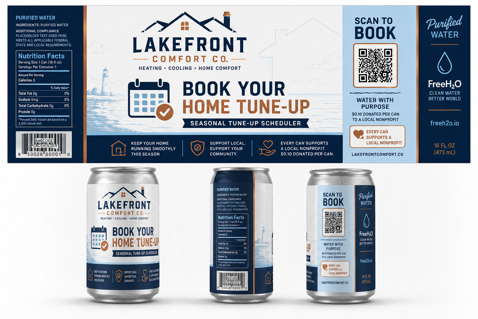 Home Services drive bookings campaign example