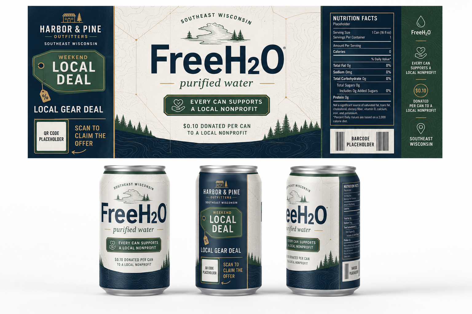 Local Retailers promote discounts campaign example