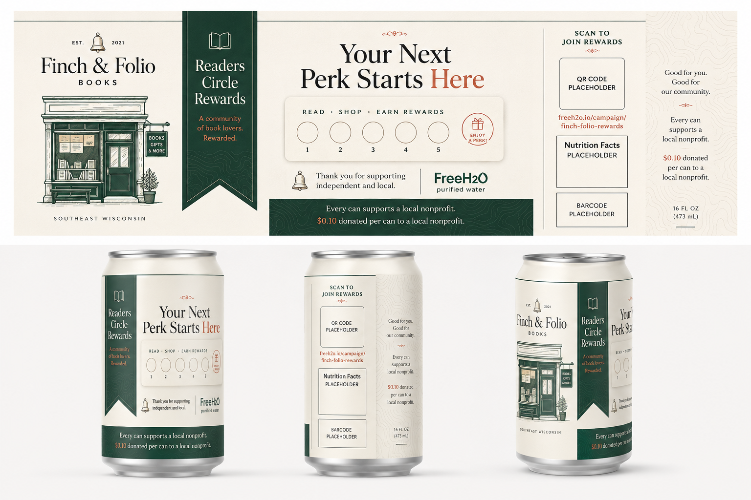 FreeH2O reward loyalty campaign example