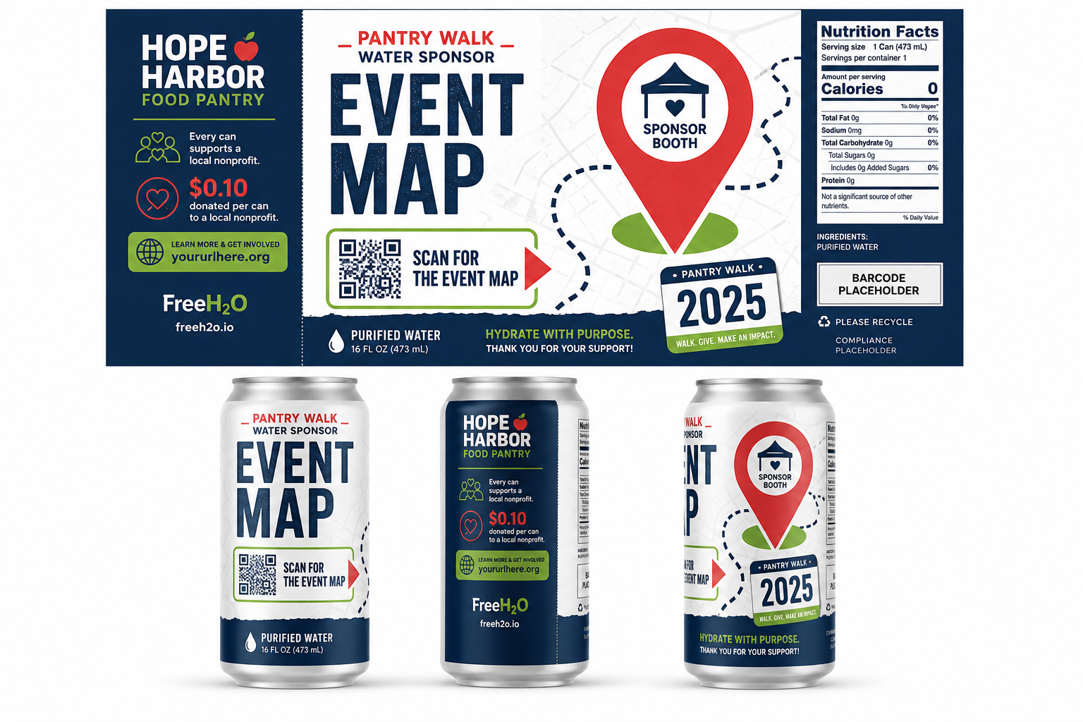 FreeH2O event sponsorships campaign example