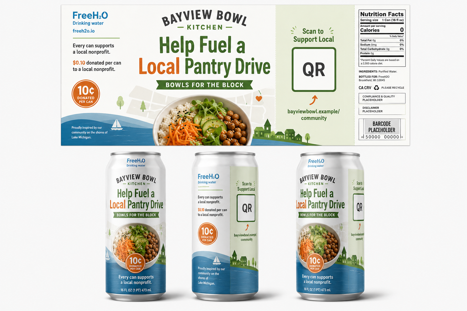 Restaurants community campaigns campaign example
